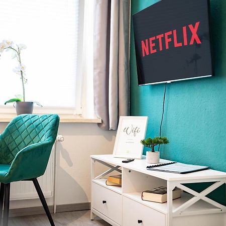 Apartmento Blue Magdeburg - Zentral - Wifi - Netflix Dış mekan fotoğraf