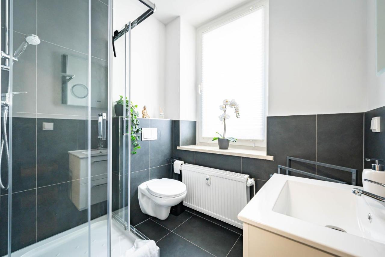 Apartmento Blue Magdeburg - Zentral - Wifi - Netflix Dış mekan fotoğraf
