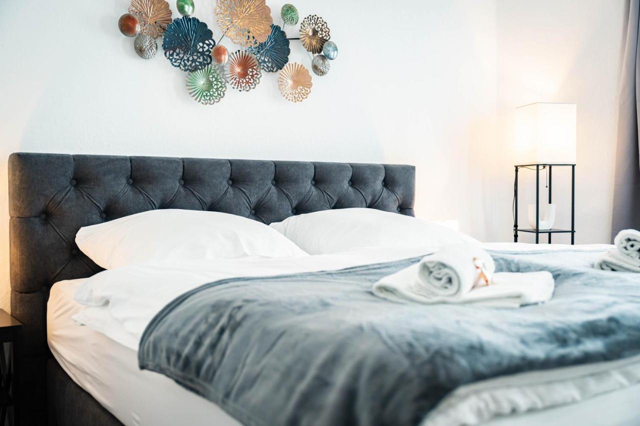 Apartmento Blue Magdeburg - Zentral - Wifi - Netflix Dış mekan fotoğraf