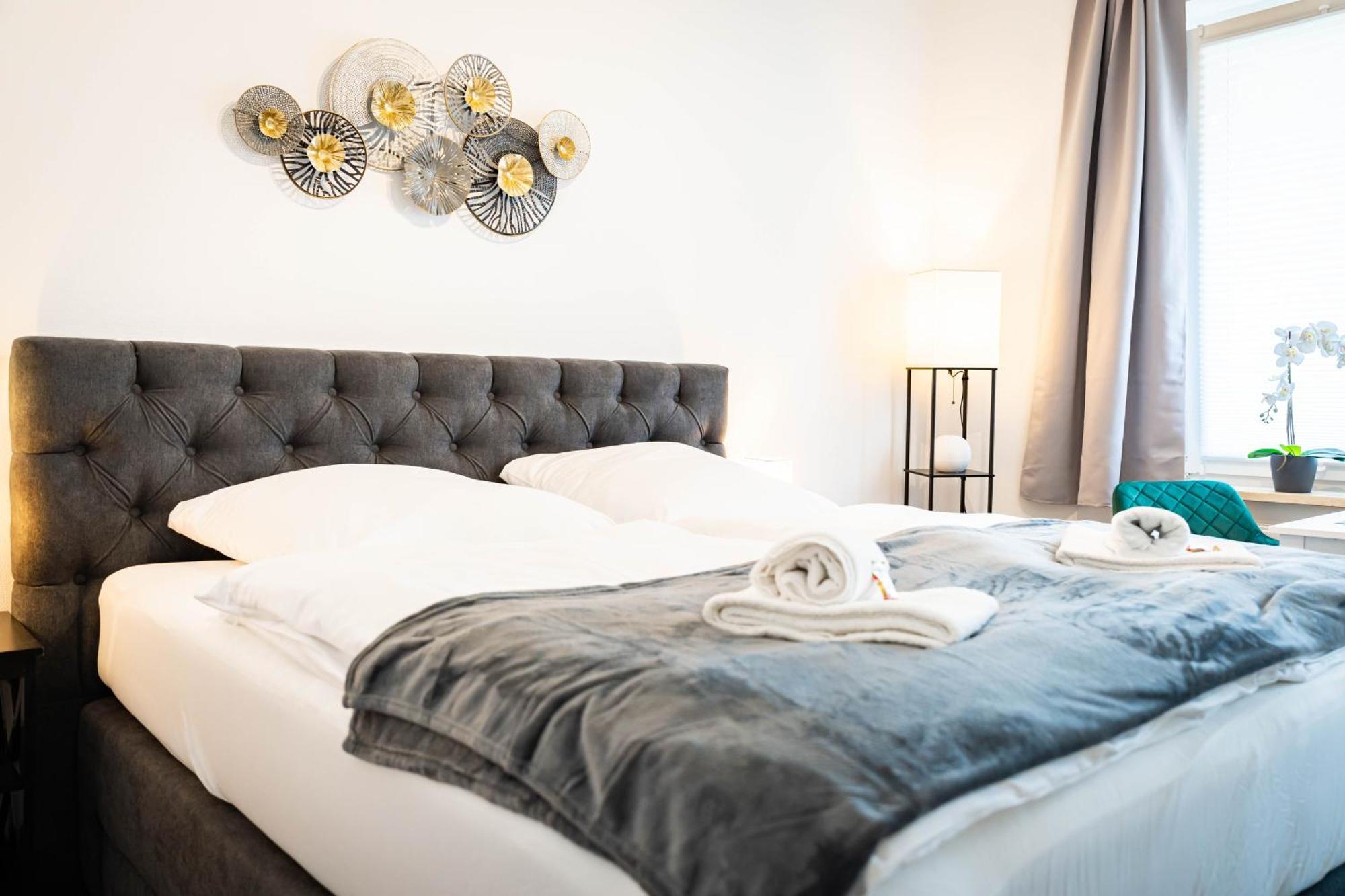 Apartmento Blue Magdeburg - Zentral - Wifi - Netflix Dış mekan fotoğraf