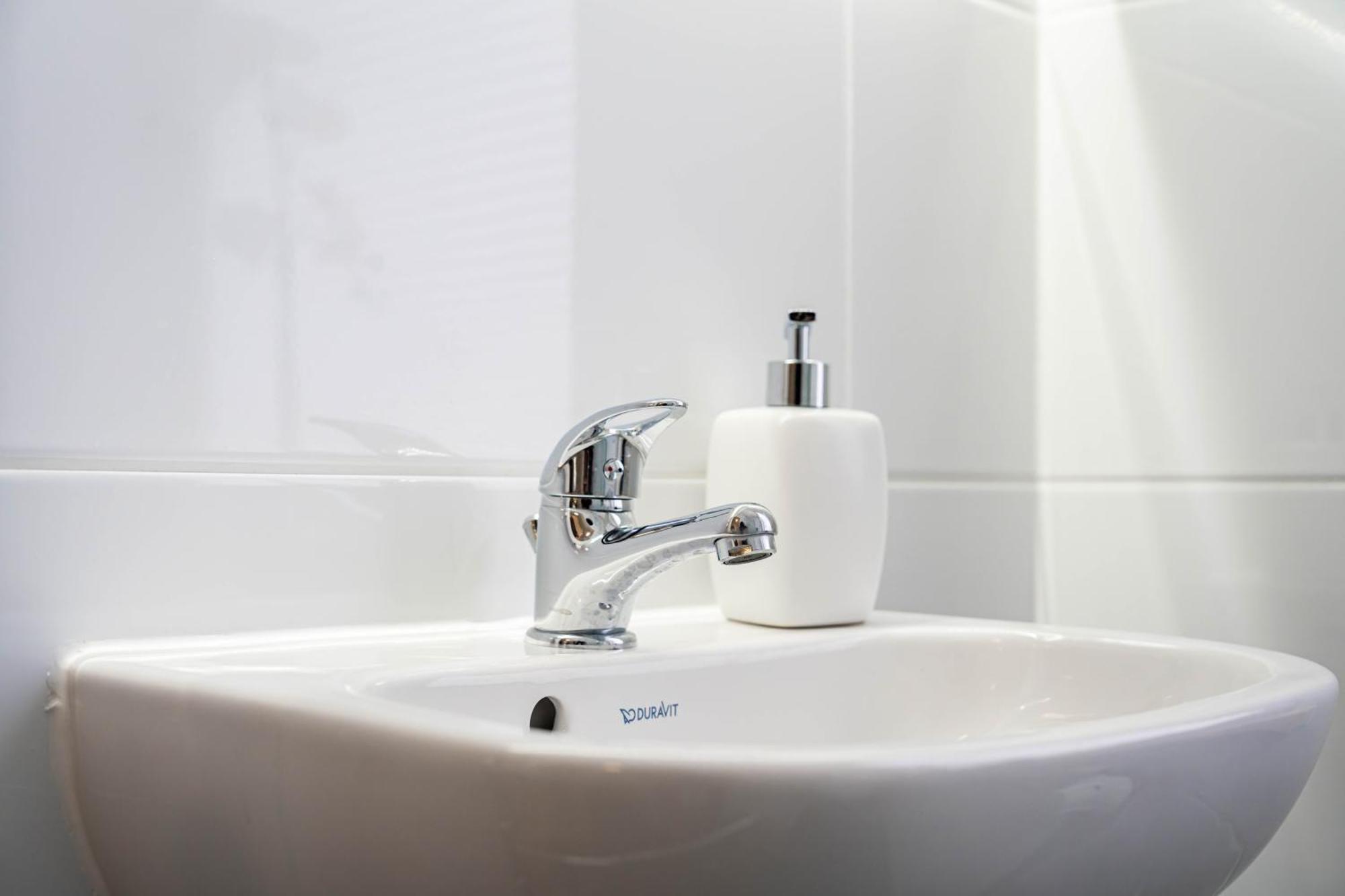 Apartmento Blue Magdeburg - Zentral - Wifi - Netflix Dış mekan fotoğraf