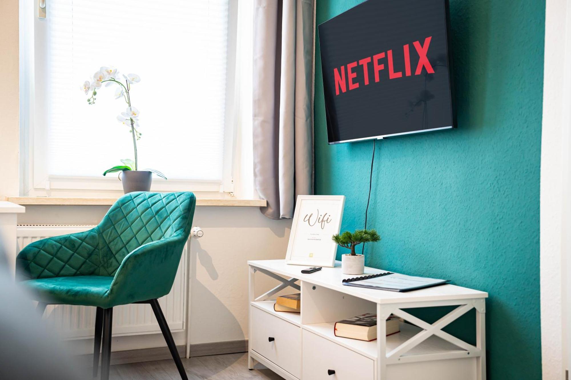 Apartmento Blue Magdeburg - Zentral - Wifi - Netflix Dış mekan fotoğraf