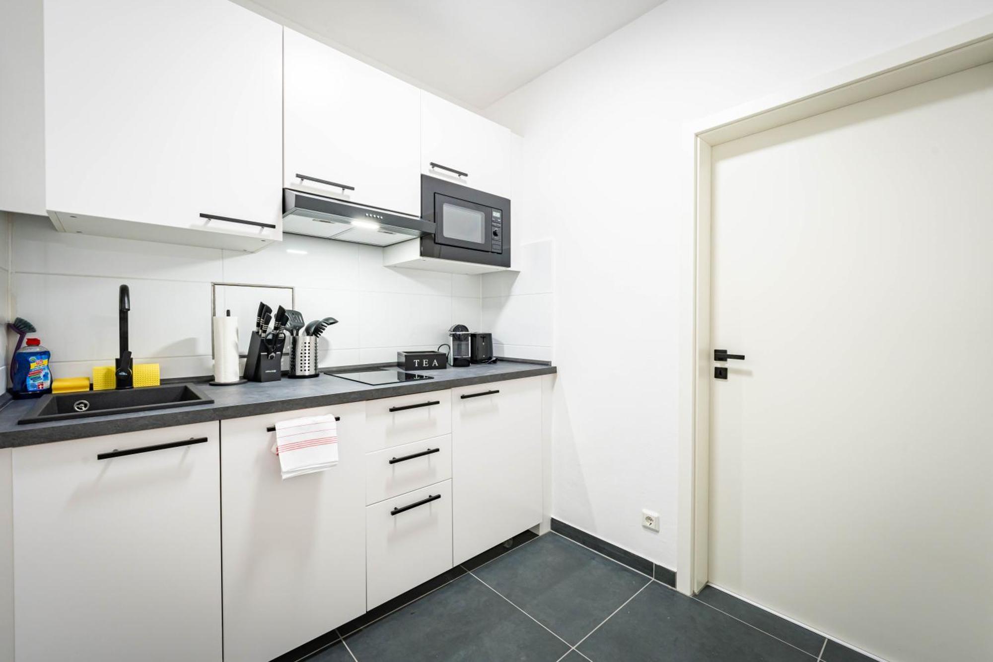 Apartmento Blue Magdeburg - Zentral - Wifi - Netflix Dış mekan fotoğraf